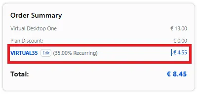 FXVM Virtual Desktops Coupon